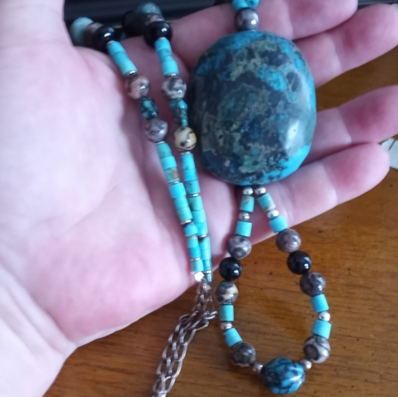 Made by me π Hubei turquoise necklace - Picture 11 of 12